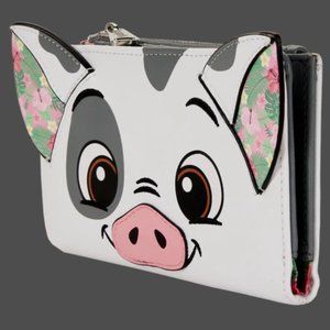 Disney Loungefly: Moana Pua Footsie Wallet - Exclusive